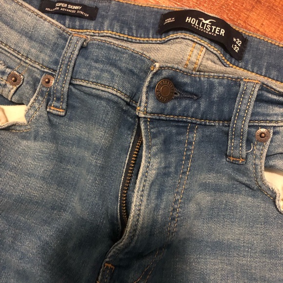 Mens Hollister Skinny Jeans 32! - Picture 3 of 3